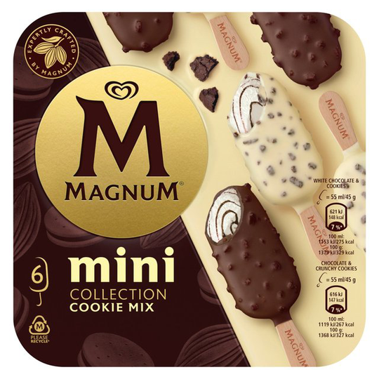 Magnum Mini Cookie Mania Ice Cream Lollies