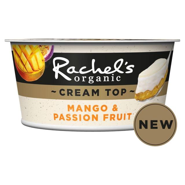 Rachel's Organic Cream Top Mango & Passion Fruit