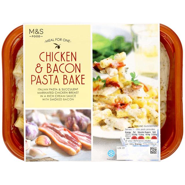 M&S Chicken & Bacon Pasta Bake
