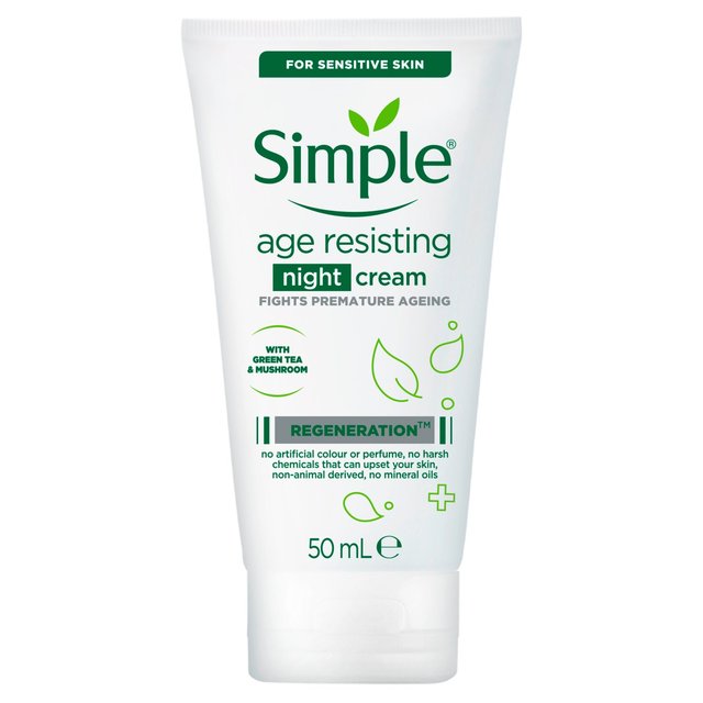 Simple Regeneration Age Resisting Night Cream