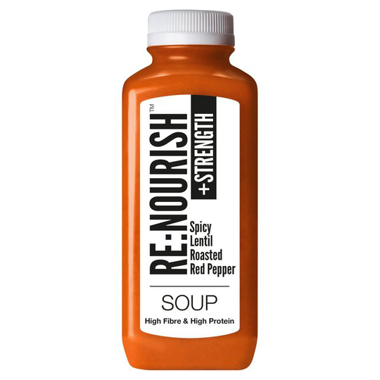 Re Nourish Strength Soup Spicy Lentil & Roasted Red Pepper