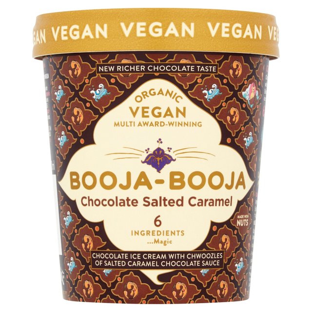 Booja Booja Organic Chocolate Salted Caramel Ice Cream