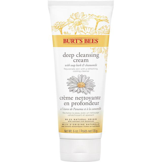 Burt's Bees Soap Bark & Chamomile Deep Facial Cleansing Cream