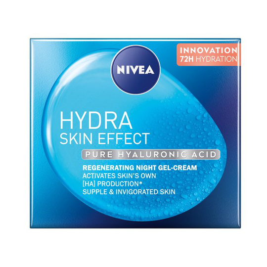 NIVEA HYDRA Skin Effect Hyaluronic Acid Night Gel Cream