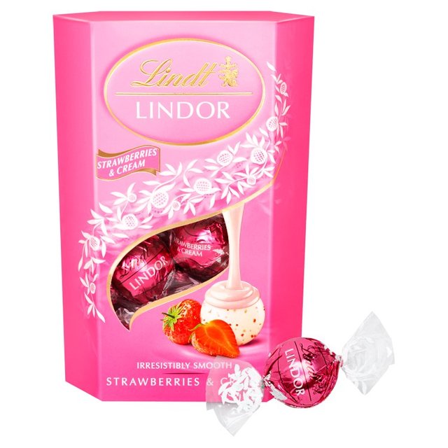 Lindt Lindor Strawberries & Cream