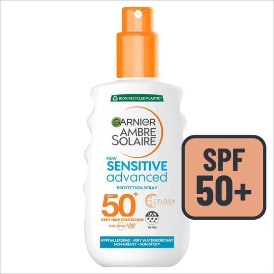 Ambre Solaire SPF 50+ Sensitive Sun Cream Spray