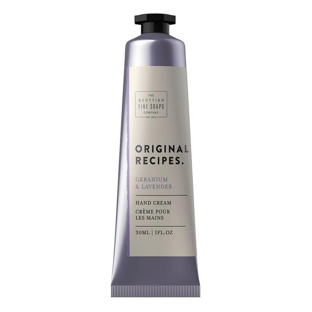 Scottish Fine Soaps Original Recipes Geranium & Lavender Hand & Nail Cream