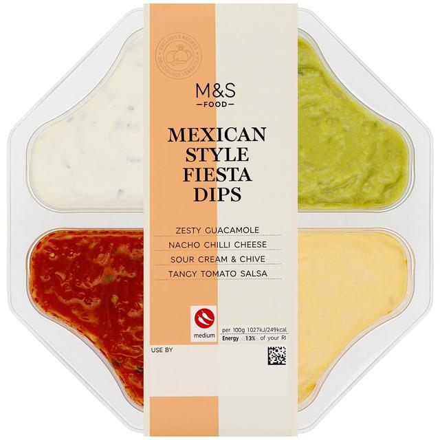 M&S 4 Tex Mex Dip Selection