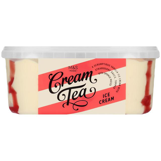 M&S Cream Tea Ice Cream