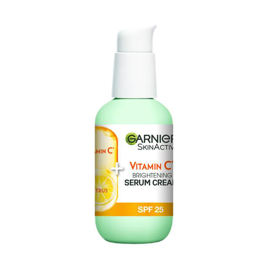 Garnier Vitamin C Serum Cream, 2in1 Formula With 20% Vitamin C & SPF 25