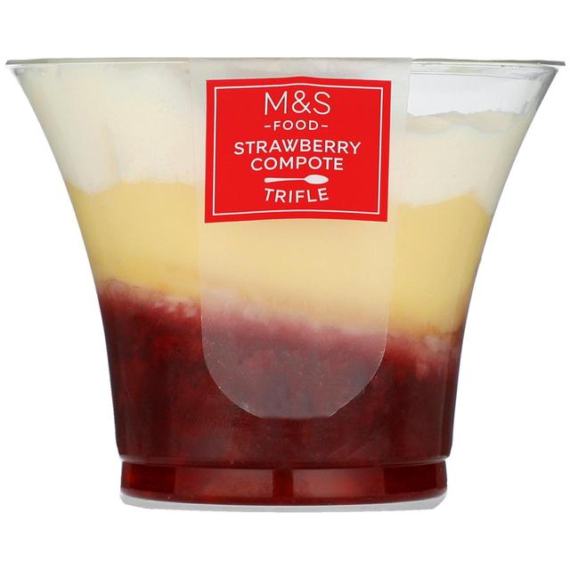 M&S Strawberry Compote Trifle