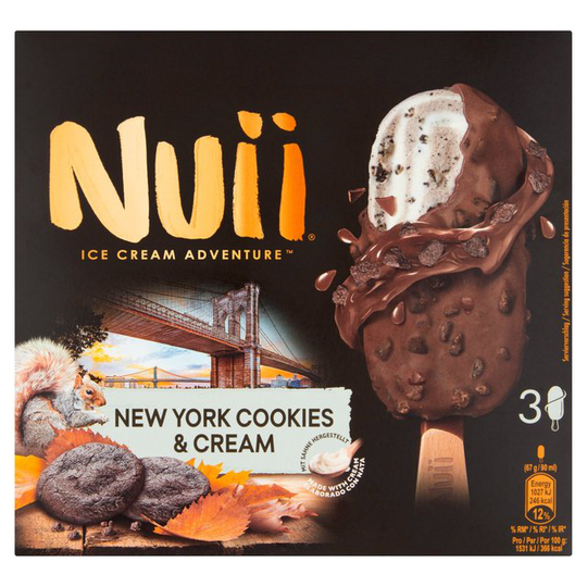Nuii New York Cookies & Cream Ice Cream