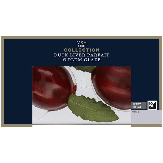 M&S Duck Parfait with Plum Glaze