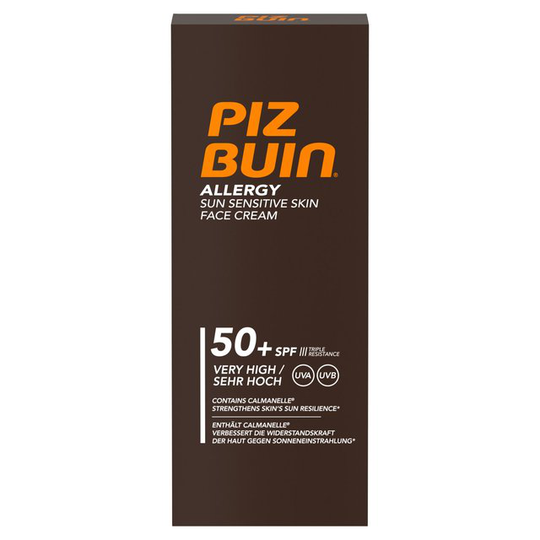 Piz Buin SPF 50 Sun Sensitive Face Cream