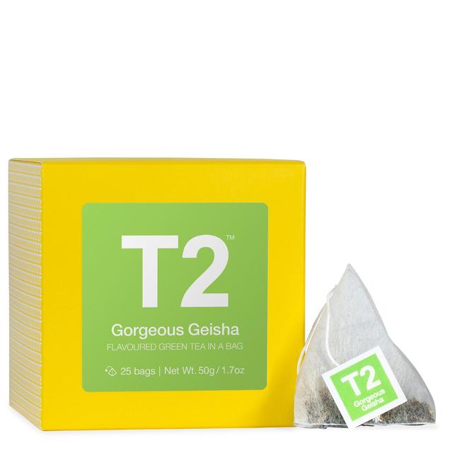 T2 Gorgeous Geisha Green Tea Bags