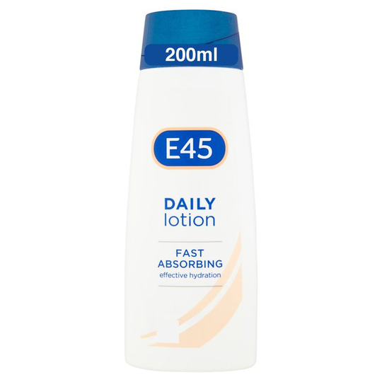 E45 Daily Lotion, body, face and hands lotion for very dry skin