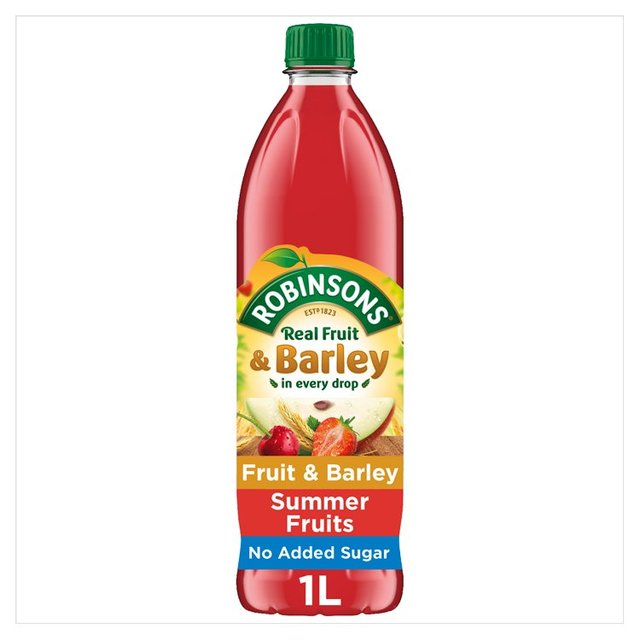 Robinsons Summer Fruits Fruit & Barley No Added Sugar
