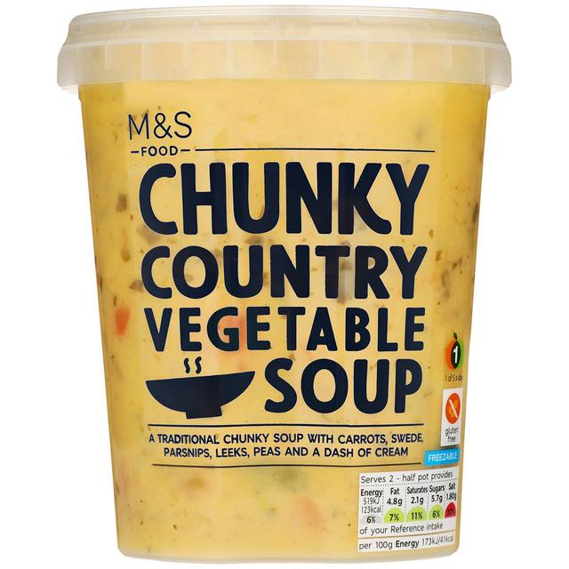 M&S Chunky Country Vegetable Soup