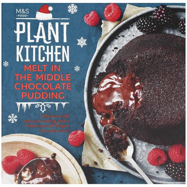 M&S Vegan Melt in the Middle Chocolate Pudding