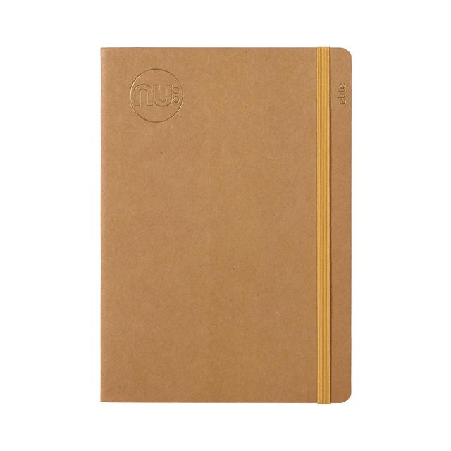 NU Elite Kraft 15 Stitched A5 Notebook