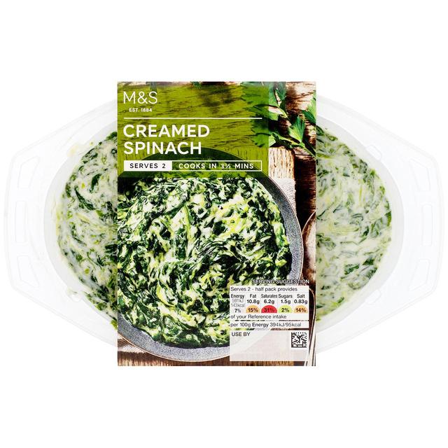 M&S Creamed Spinach
