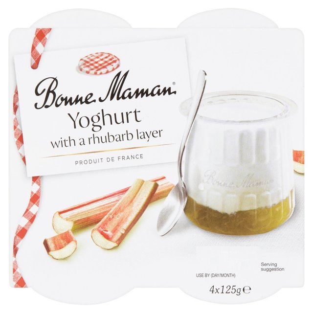 Bonne Maman Rhubarb Yoghurt