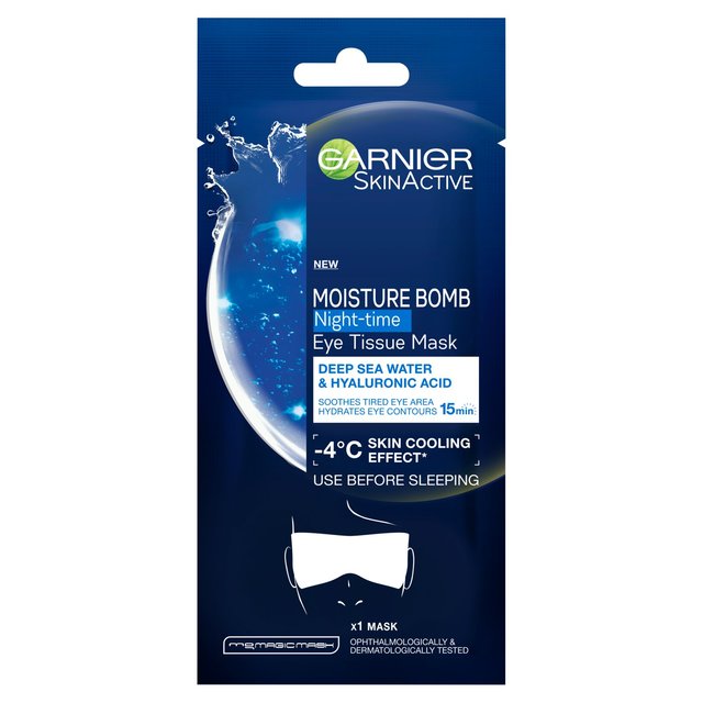 Garnier Moisture Bomb Deep Sea Water Time Eye Tissue Mask