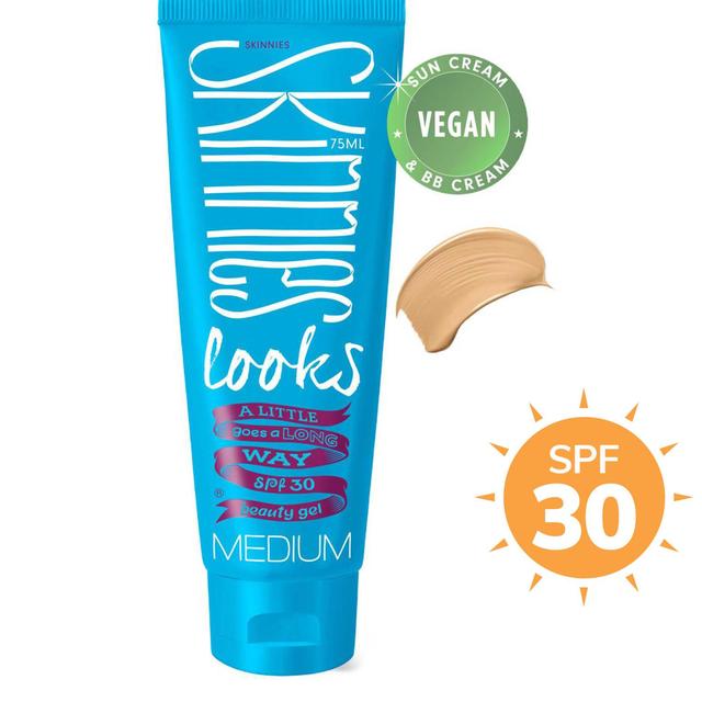 Skinnies Looks Tinted SPF 30 Medium BB Cream, Vegan