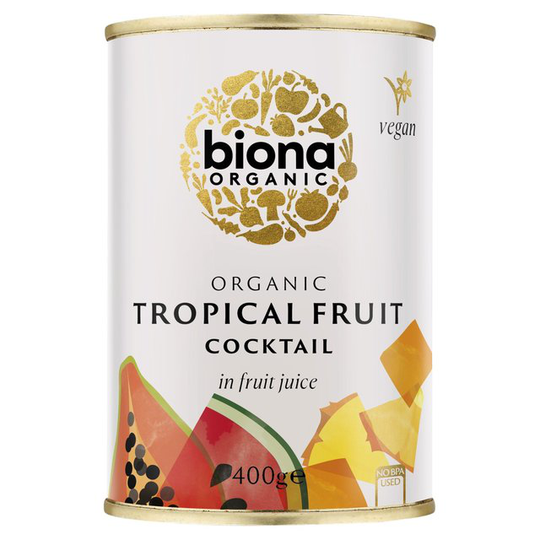Biona Organic Tropical Fruit Cocktail in fruit juice