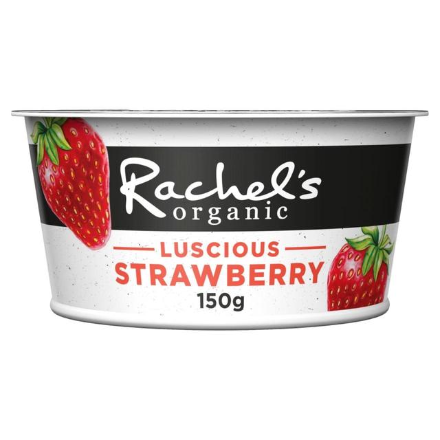 Rachel's Organic Luscious Strawberry Yoghurt