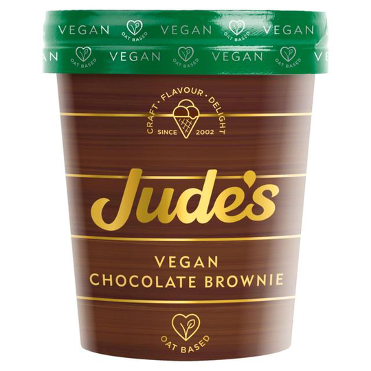 Jude's Plant Based Chocolate Brownie 460ml