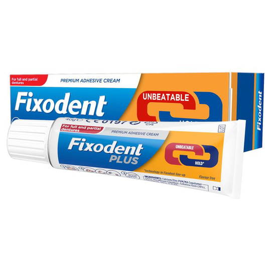 Fixodent Dual Protection Denture Adhesive Cream
