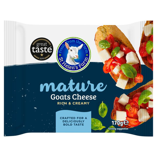 St Helens Farm Mature Goats Cheese