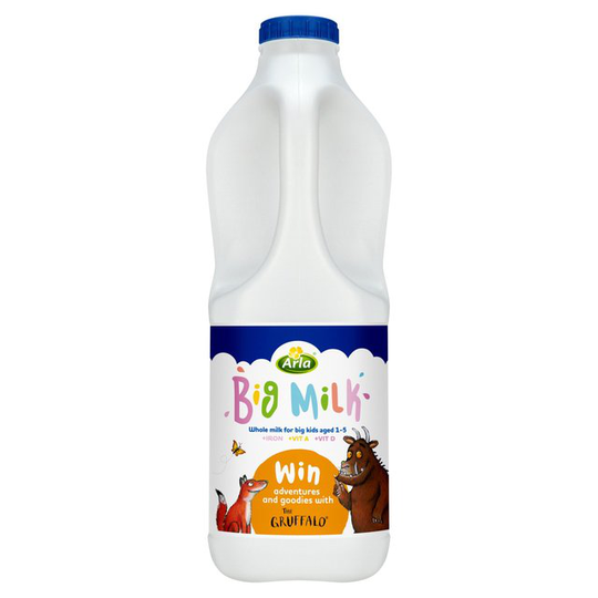 Arla Big Milk Vitamin Enriched Whole Milk for Kids 1+