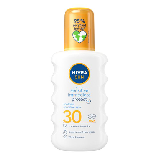 NIVEA SUN Sensitive SPF30 Sun Cream Spray