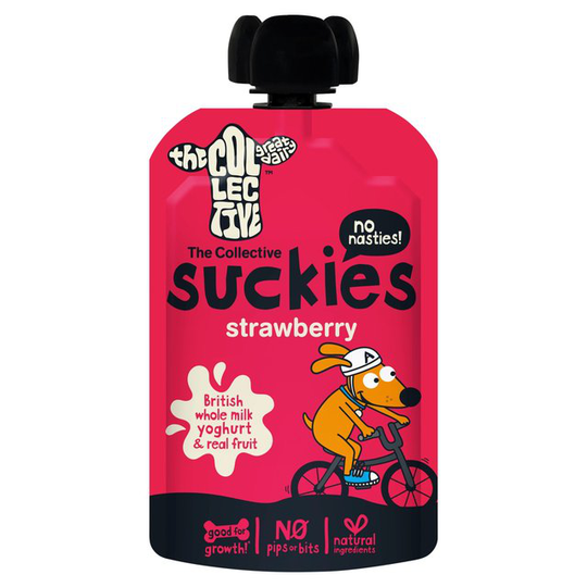 The Collective Suckies Strawberry Yoghurt