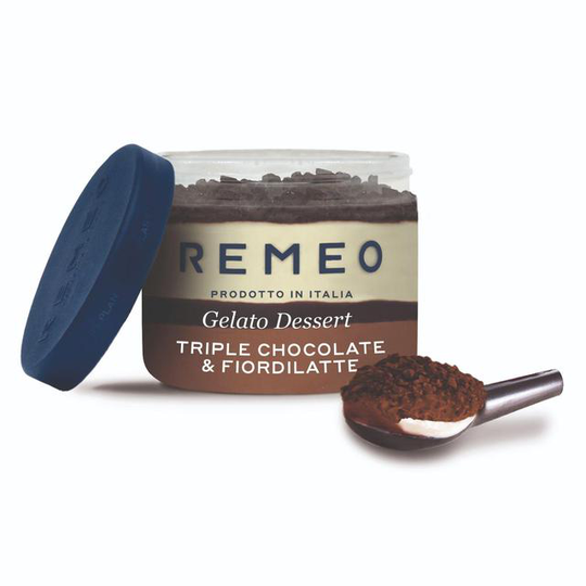 Remeo Gelato Triple Chocolate Layer Dessert