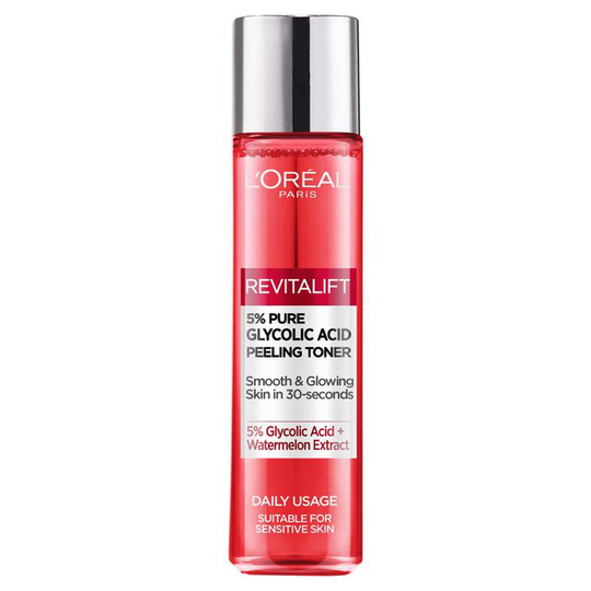 L'Oreal Paris 5% Glycolic Acid Peeling Toner For Smooth & Glowing Skin