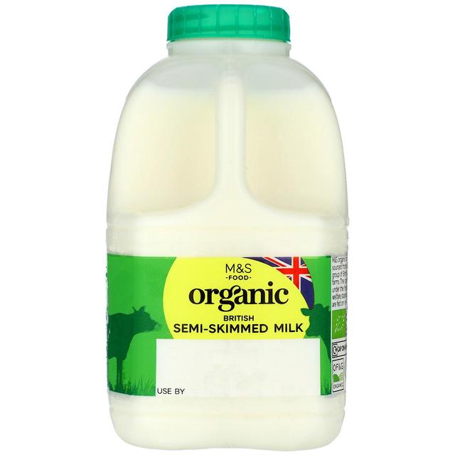 M&S Organic Semi-Skimmed Milk 1 Pint