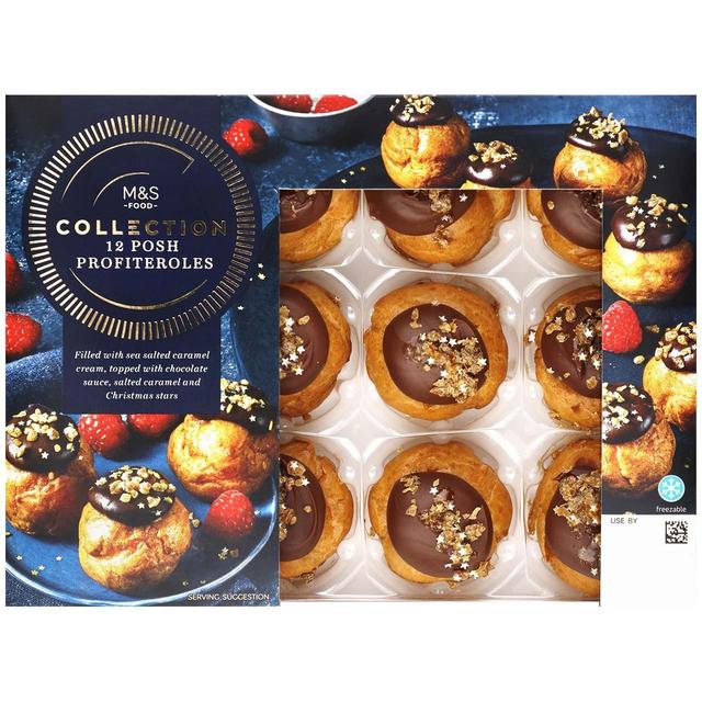 M&S Collection 12 Posh Profiteroles