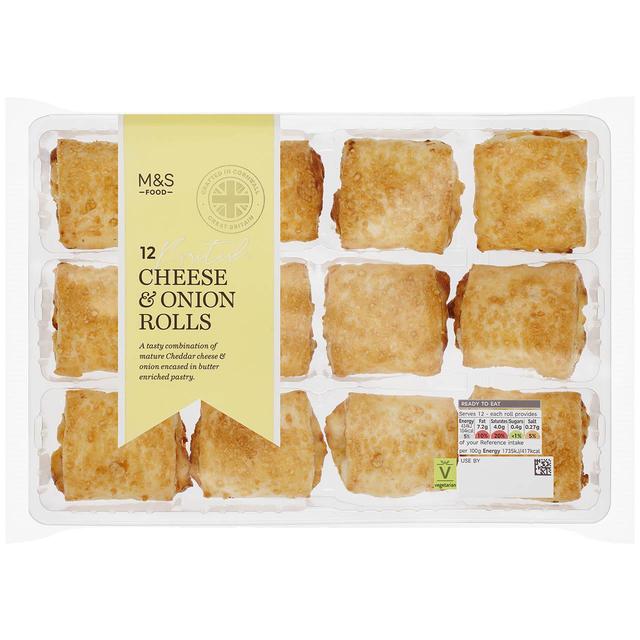 M&S Cheese & Onion Rolls