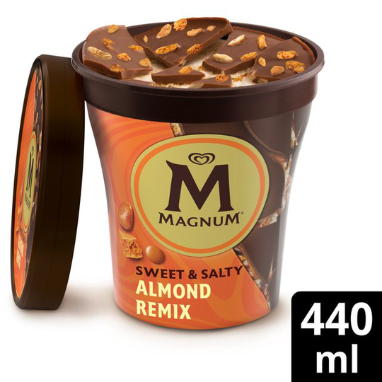 Magnum Sweet & Salty Almond Remix Ice Cream Tub