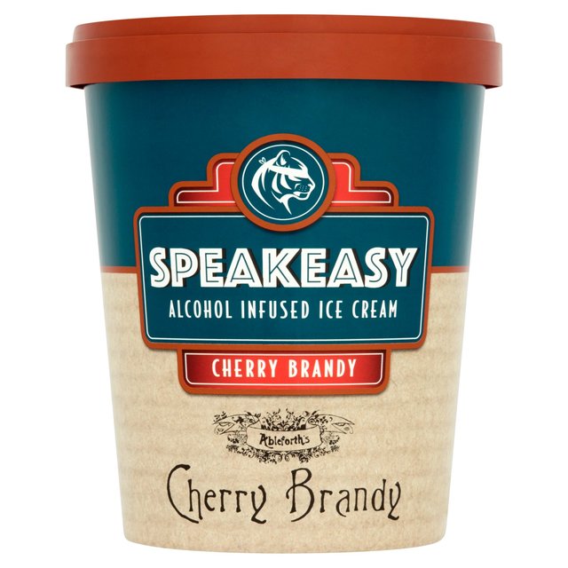 Speakeasy Cherry Brandy Alcohol Infused Ice Cream