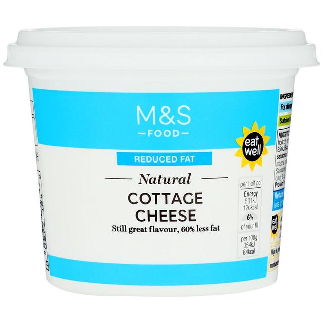 M&S Reduced Fat Natural Cottage Cheese