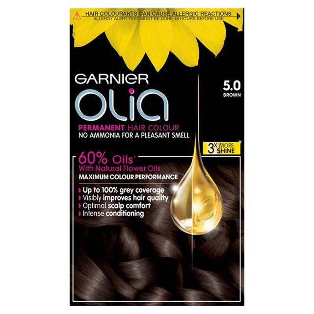 Garnier Olia 5.0 Brown Permanent Hair Dye