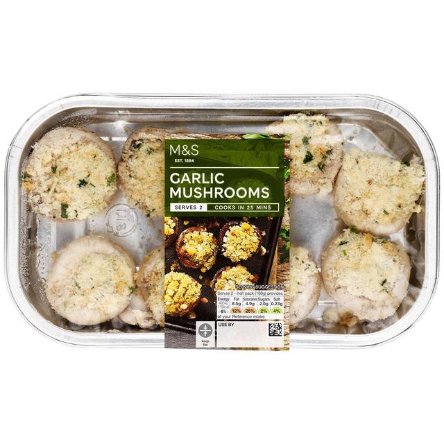 M&S Garlic Mushrooms
