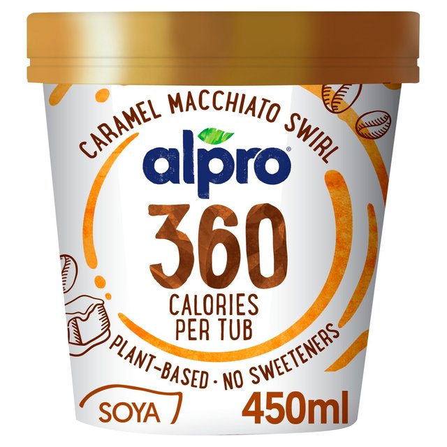 Alpro 360 Caramel Macchiato Swirl Ice Cream