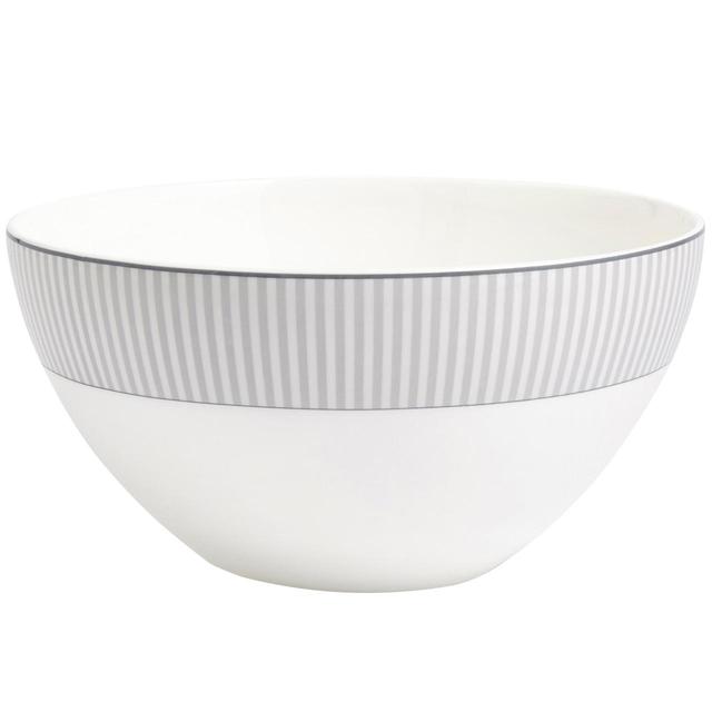 M&S Hampton Fine China Serving Bowl, Cream