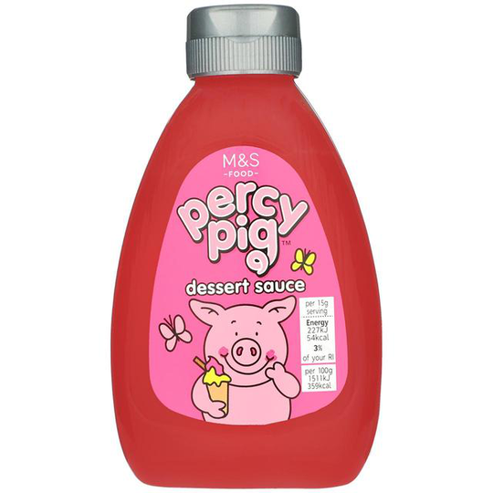 M&S Percy Pig Dessert Sauce
