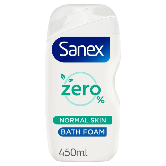 Sanex Zero % Normal Skin Bubble Bath Cream